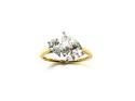 18ct Laboratory Grown Diamond 2 Stone Ring1.56ct