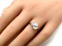 18ct Laboratory Grown Diamond 2 Stone Ring1.56ct