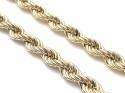 9ct Yellow Gold Large Rope Chain 26 inch