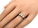 18ct White Gold Diamond 3 Stone Ring