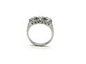 18ct White Gold Diamond 3 Stone Ring