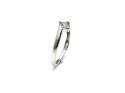 18ct White Gold Diamond 2 Stone Ring