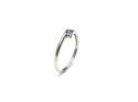 9ct White Gold Diamond 2 Stone Ring