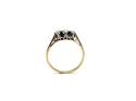 18ct Yellow Gold Diamond 3 Stone Ring