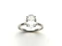 Platinum Laboratory Grown Diamond Ring 2.10ct