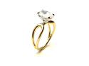 18ct Laboratory Grown Diamond Solitaire Ring2.04ct