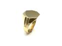 9ct Yellow Gold Octagon Signet Ring