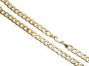 9ct Yellow Gold Flat Curb Chain