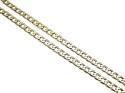 9ct Yellow Gold Flat Curb Chain