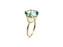 9ct Green Fluorite Solitaire Ring