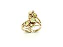 9ct Yellow Gold Sphene Bubble Ring