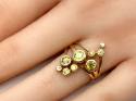 9ct Yellow Gold Sphene Bubble Ring