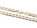 9ct Yellow Gold Flat Curb Chain 24 inch