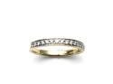 9ct Yellow Gold Diamond Eternity Ring 0.25ct