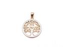 9ct 2 Colour Gold Tree Of Life Pendant