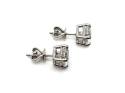 Platinum Laboratory Grown Diamond Earrings 4.02ct