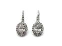 Platinum Laboratory Grown Diamond Earrings 1.51ct