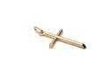 9ct Yellow Gold Plain Cross 32x18mm