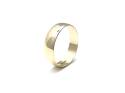 9ct Yellow Gold Plain Wedding Ring 6mm