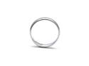 18ct White Gold Plain Wedding Ring 6mm