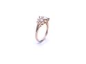 14ct Yellow Gold CZ 5 Stone Ring