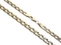 9ct Yellow Gold Double Curb Chain