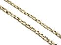 9ct Yellow Gold Double Curb Chain