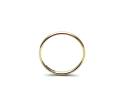 9ct Yellow Gold Plain Soft Court Wedding Ring 2mm