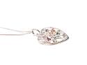 Silver Tree of Life CZ Pendant and Chain 16inch