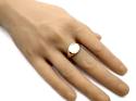 9ct Yellow Gold Signet Plain Ring