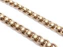 9ct Yellow Gold Rollerball Chain 25 in