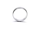 9ct White Gold Millegrain Wedding Ring