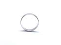 9ct White Gold Millegrain Wedding Ring