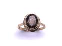 9ct Yellow Gold Smokey Quartz Ring