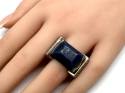 18ct Jade Jagger Sapphire Ring