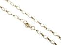 9ct Yellow Gold Fine Belcher Chain 18 inch