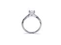 Platinum Diamond Solitaire Ring 1.10ct