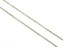 9ct Yellow Gold Fine Trace Chain 16-18 Inch