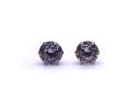 9ct Yellow Gold CZ Stud Earrings 6mm