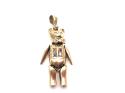 9ct Yellow Gold C.Z  Teddy Bear Pendant