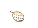 9ct Diamond Locket Pendant