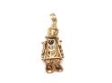 9ct C.Z Clown Pendant