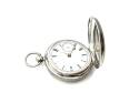 Silver Full Hunter Pocket Watch