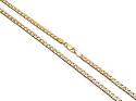 9ct Yellow Gold Curb Chain 26 inch