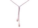 9ct Yellow Gold Fancy Drop Necklet