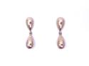 9ct Yellow Gold Drop Stud Earrings