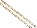 9ct Yellow Gold Curb Chain 22 inches