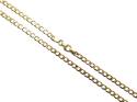 9ct Yellow Gold Curb Chain 22 inches