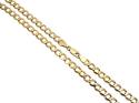 9ct Yellow Gold Curb Chain 16 inches