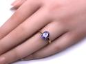 18ct Yellow Gold Tanzanite Ring